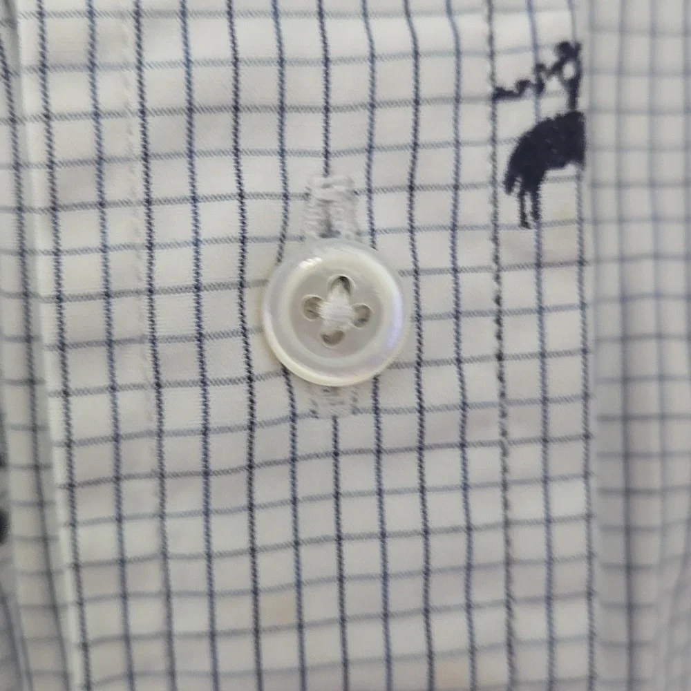 Brooks Brothers White Patterned Shirt - Picture 6 of 10